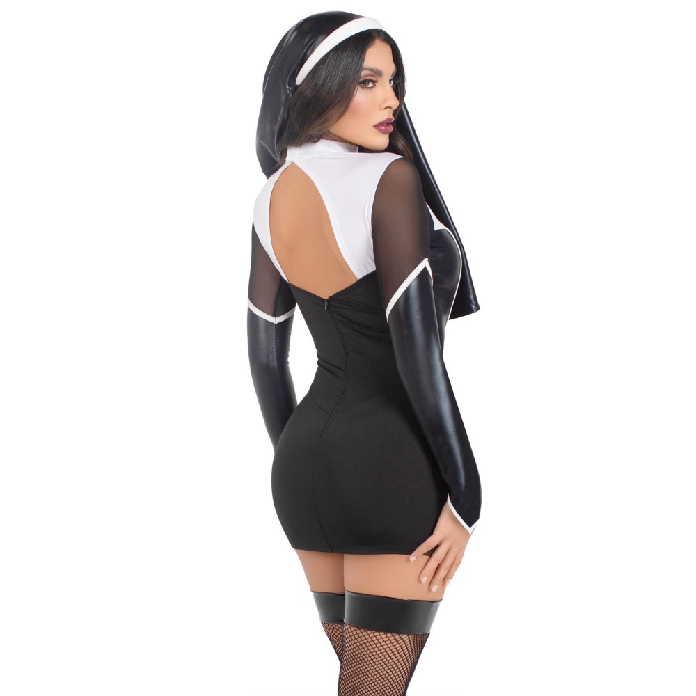 Leg Avenue - Holy Hottie Kostüm - Schwarz